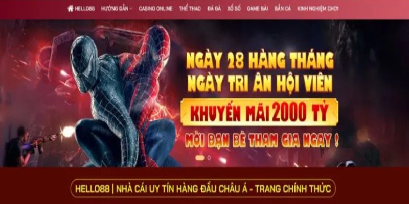Khi đăng ký tại Hello88 bạn được hưởng nhiều ưu đãi cho hội viên