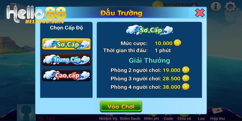 Hướng dẫn cách tham gia Bắn cá VIP Hello88